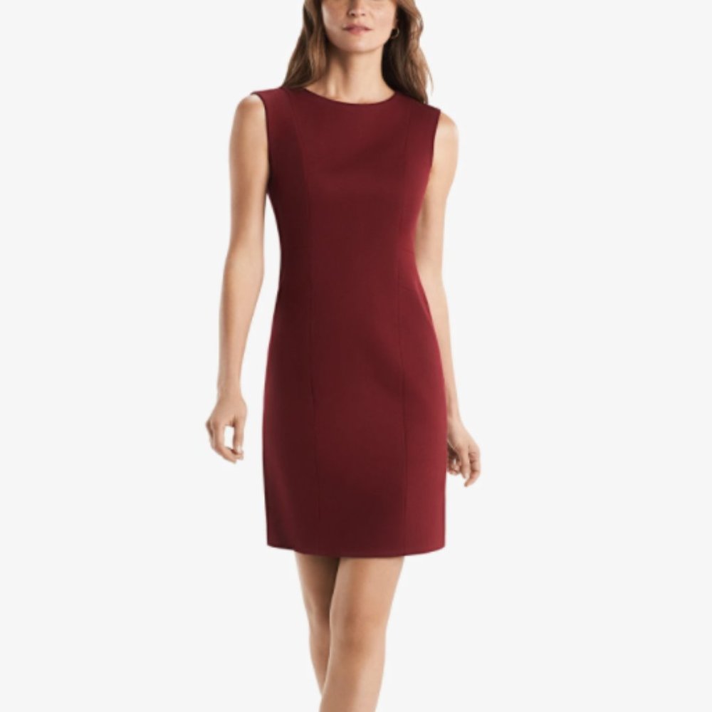 MM Lafleur Giovanna dress in textured ponte /Pinot